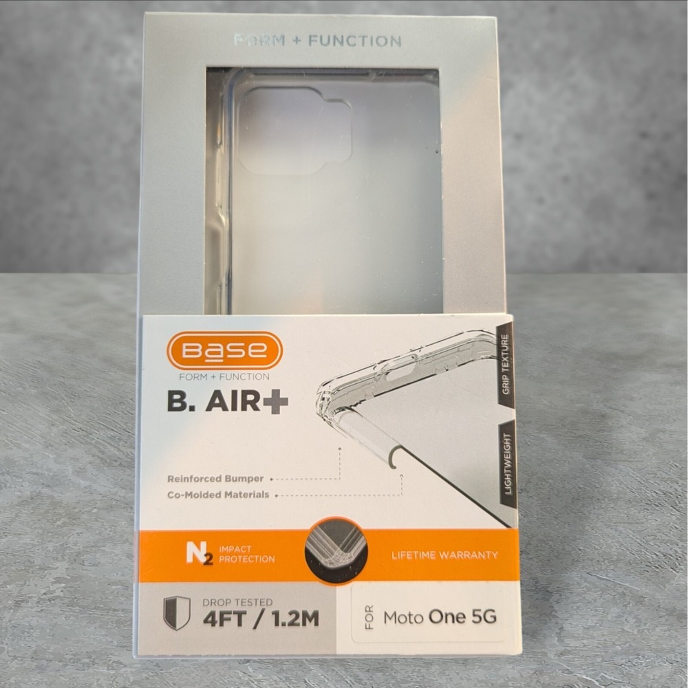 T1. Base‎ B. Air+ Series Case For Moto One 5G In Clear